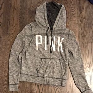 Grey VS Pink Hoodie